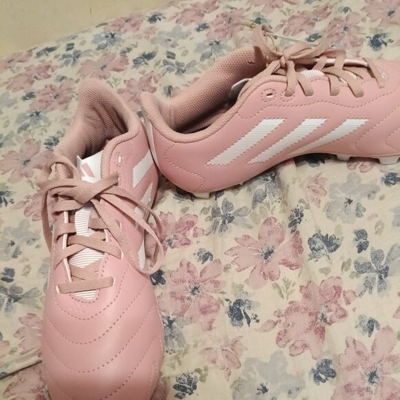 Adidas Pink Soccer Cleats (NEW) - Picture 1 of 6